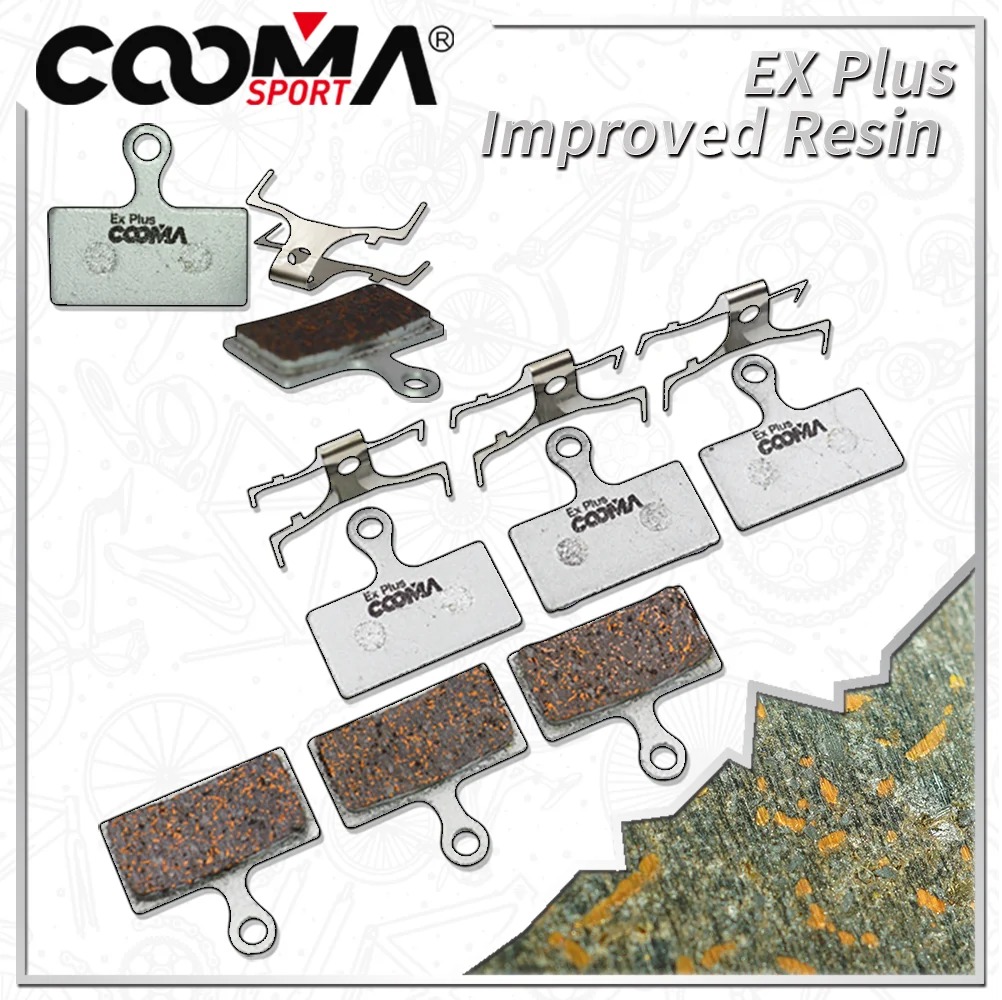 Bicycle Disc Brake Pads for SHIMANO XTR, DEORE XT, SLX, DEORE, ALFINE, To Replace G04Ti, G04S, G03A, G03S, J04C, J03A Pads