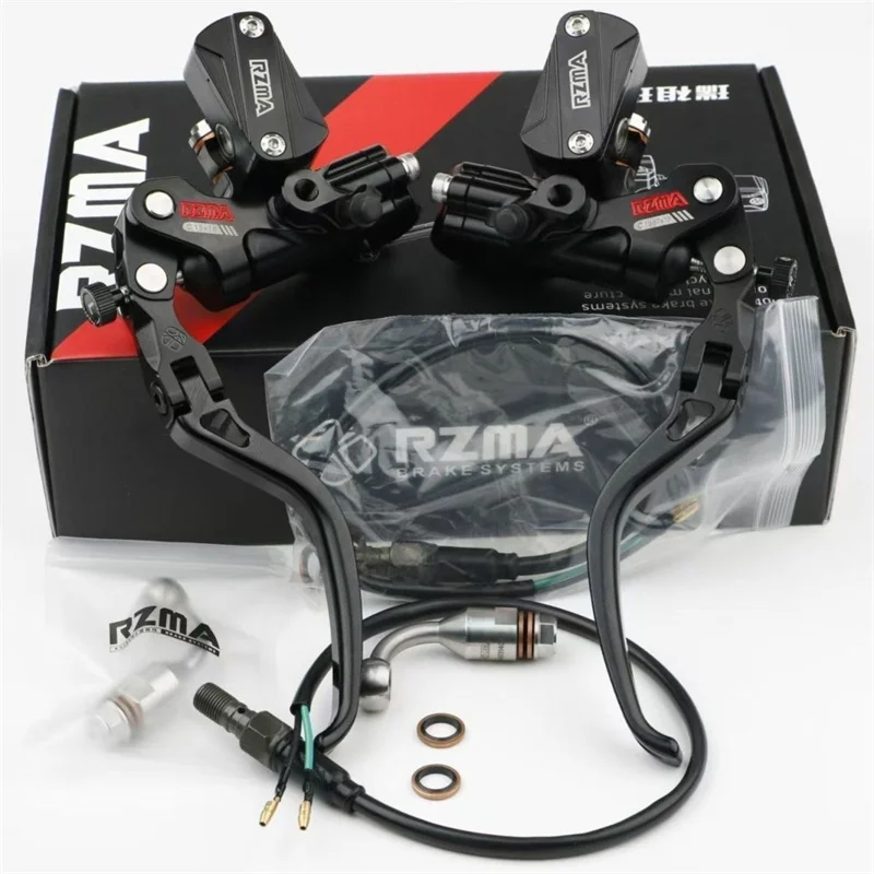 Universal cnc rsc push direto dobrável ajustável sensação linear 22mm guiador cilindro mestre do freio da motocicleta alavanca de embreagem do freio