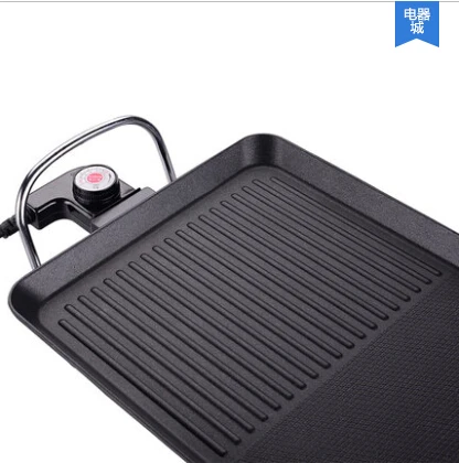 1300W power Korean style smokeless Electric grill pan Non-stick pan  household electric smokeless electric grill