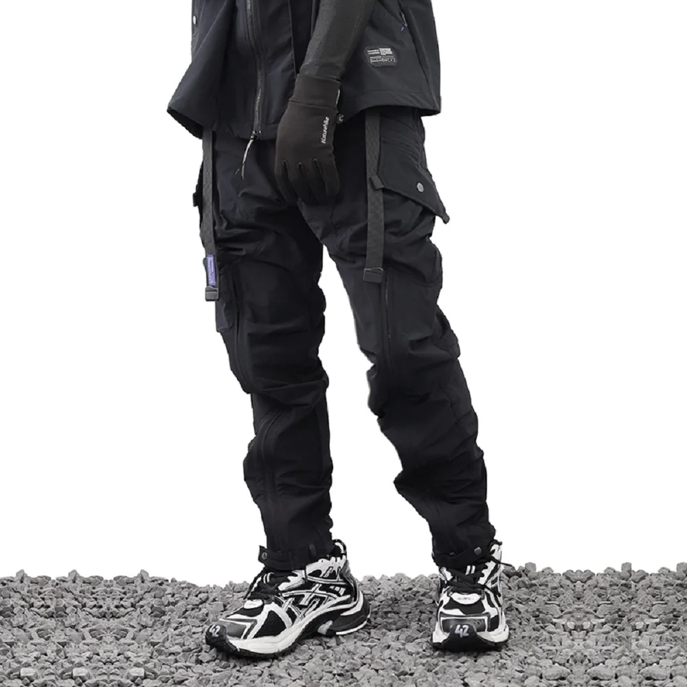 

Whyworks 23ss Adjustable Cargo Pants DWR Material Techwear Warcore Darkwear Paratrooper Pant Workwear Streetwear