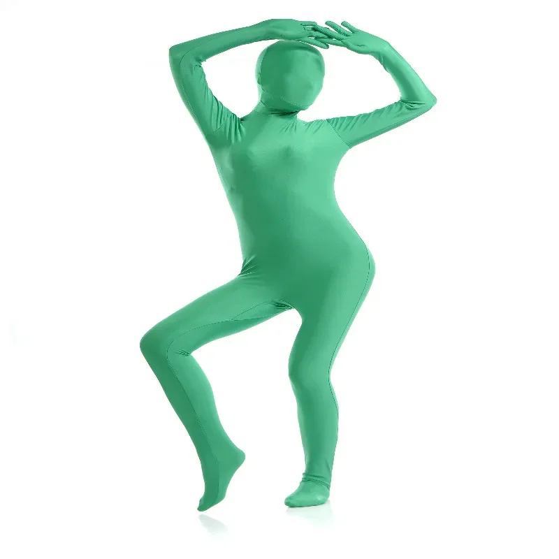 Dorosły kombinezon Zentai na całe ciało niestandardowy na Halloween kobiety druga obcisłe garnitury elastan body kostiumy Cosplay