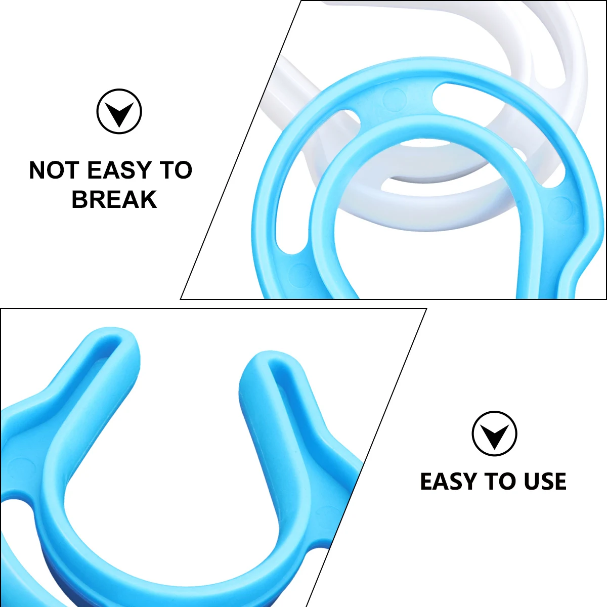 

8pcs Children Safety Door Stopper Bumper For Baby Finger Protection Abs Eco-Friendly Durable Home Use Door Latch Guard