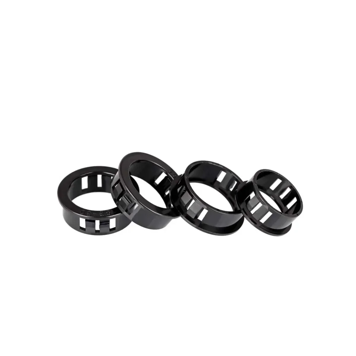 Nylon SB Buckle Type Protective Coil Plastic Perforated Wire And Cable Protective Sleeve Sealing Ring