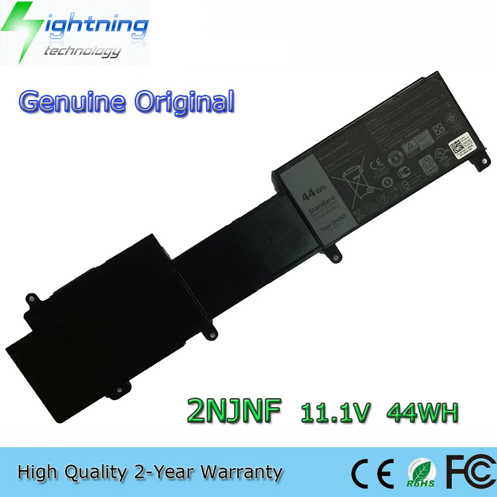 New Genuine Original 2NJNF 11.1V 44Wh Laptop Battery for Dell Inspiron 14Z-5423 15Z-5523 TPMCF P35G T41M0