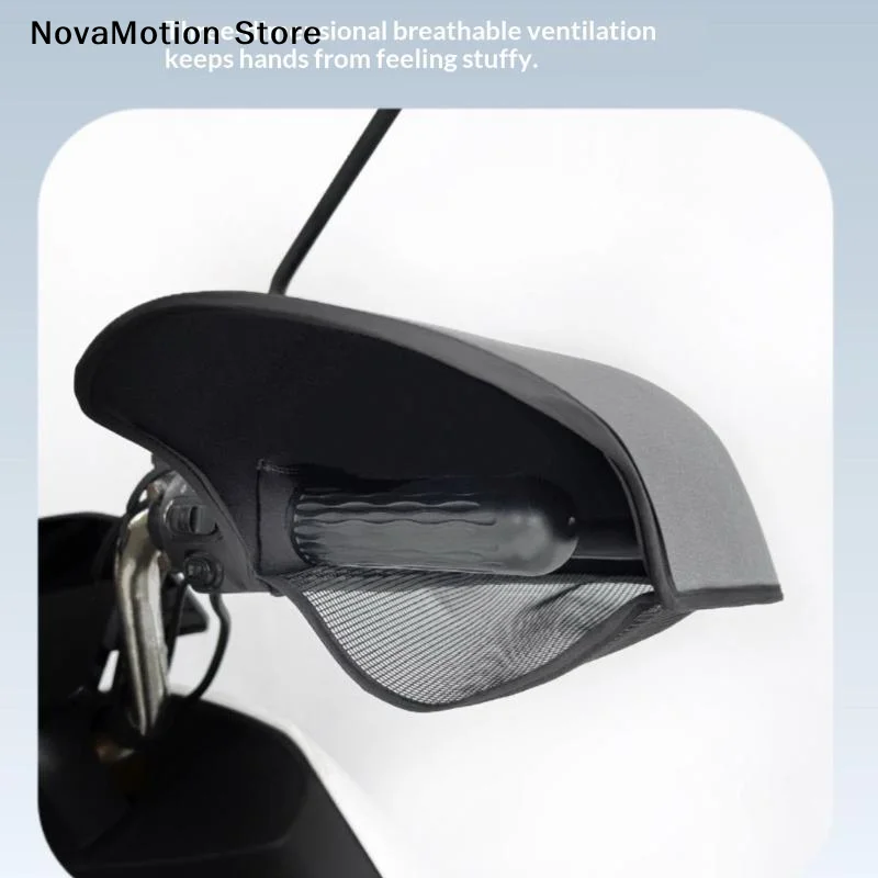 [NM]Motorcycle Handlebar Muffs Electric Vehicle Sun Protection Gloves Mittens Windproof Hand Covers Waterproof Grip Accessories view 4