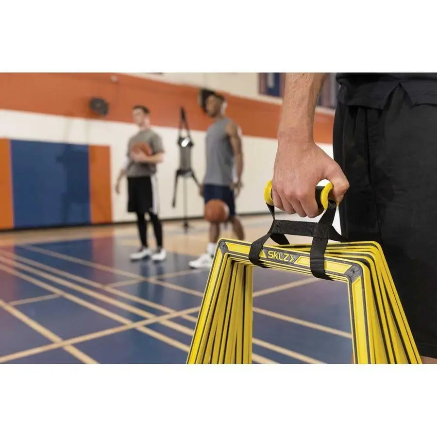 مدرب خفة الحركة Pro Trapezoid Agility Trainers لأنماط السلم متعددة الاتجاهات #5