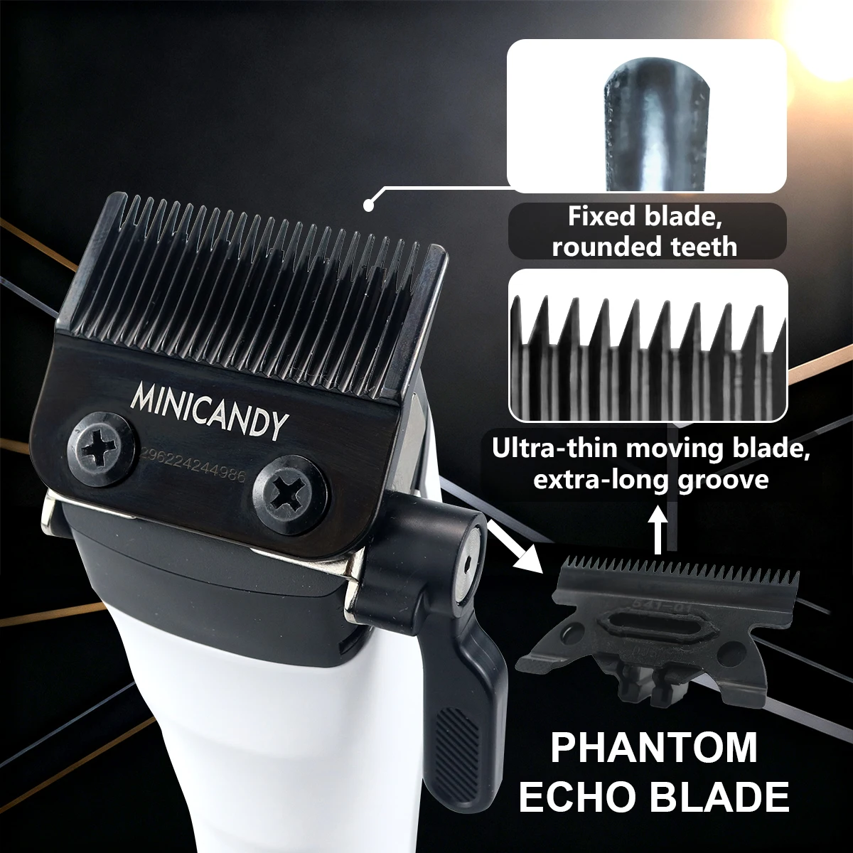 JUCAI MINICANDY F1 الخارجية الدوار فرش السيارات الرجال مقص الشعر DLC 8000 دورة في الدقيقة قاعدة شاحن المهنية آلة قطع الشعر