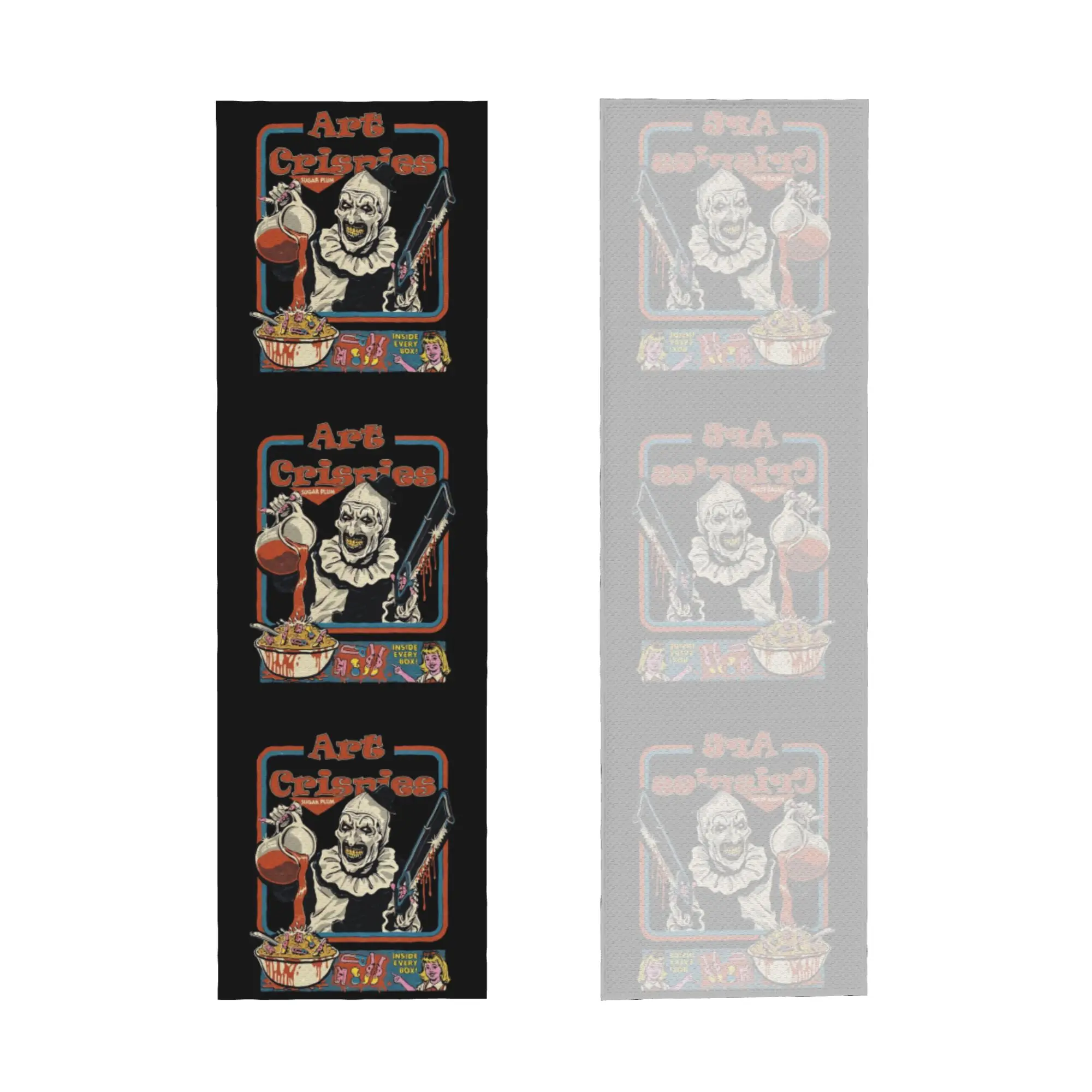 Art Crispies Terrifiers Halloween Towel Quick Drying  Super Soft For Training Towels