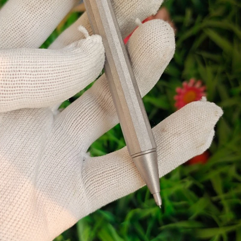 BALAOYE Titanium Alloy Full Metal 0.5 Automatic Pencil Lead HB Japanese PG5 Unique Design Pencil Cute School Mechanical Pencil