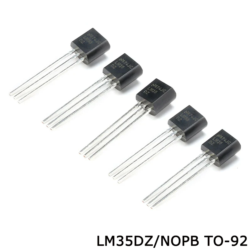 50pcs/1pc LM35DZ/NOPB LM35DZ LM35 Centigrade TO-92 SMD Chip Precision Temperature Sensor
