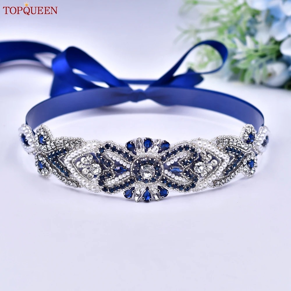 TOPCalls EEN Brcorporelle Patients Ceinture Strass Mariage Ceinture Demoiselle D'ints ixBanquet Femmes miles Robe Ceinture S208-ML