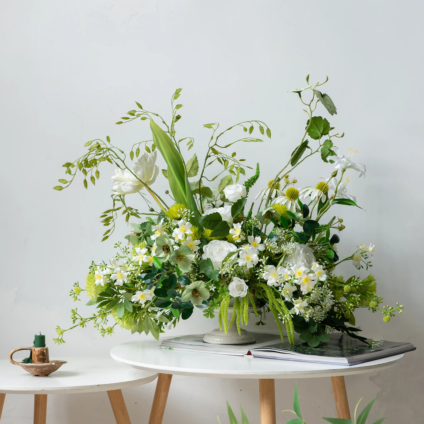 

Artificial flower fake flower green plant potted plant B & B indoor living room dining table decorative flower