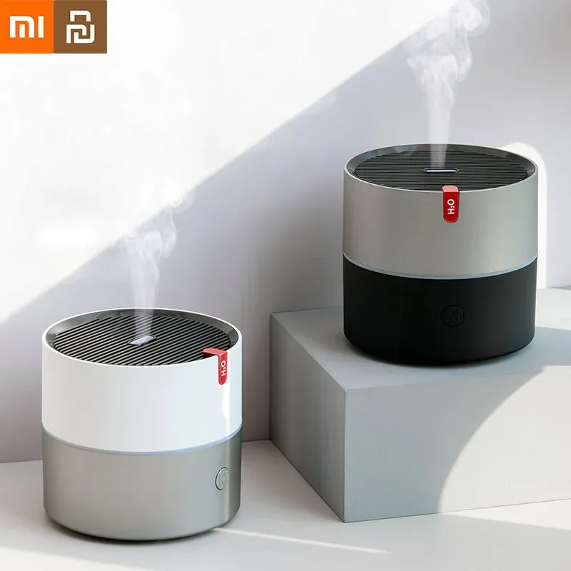 Humidificador Xiaomi, difusor de aromaterapia, humidificador de aire de aceite esencial ultrasónico eléctrico, generador de niebla de 2 modos con luz nocturna