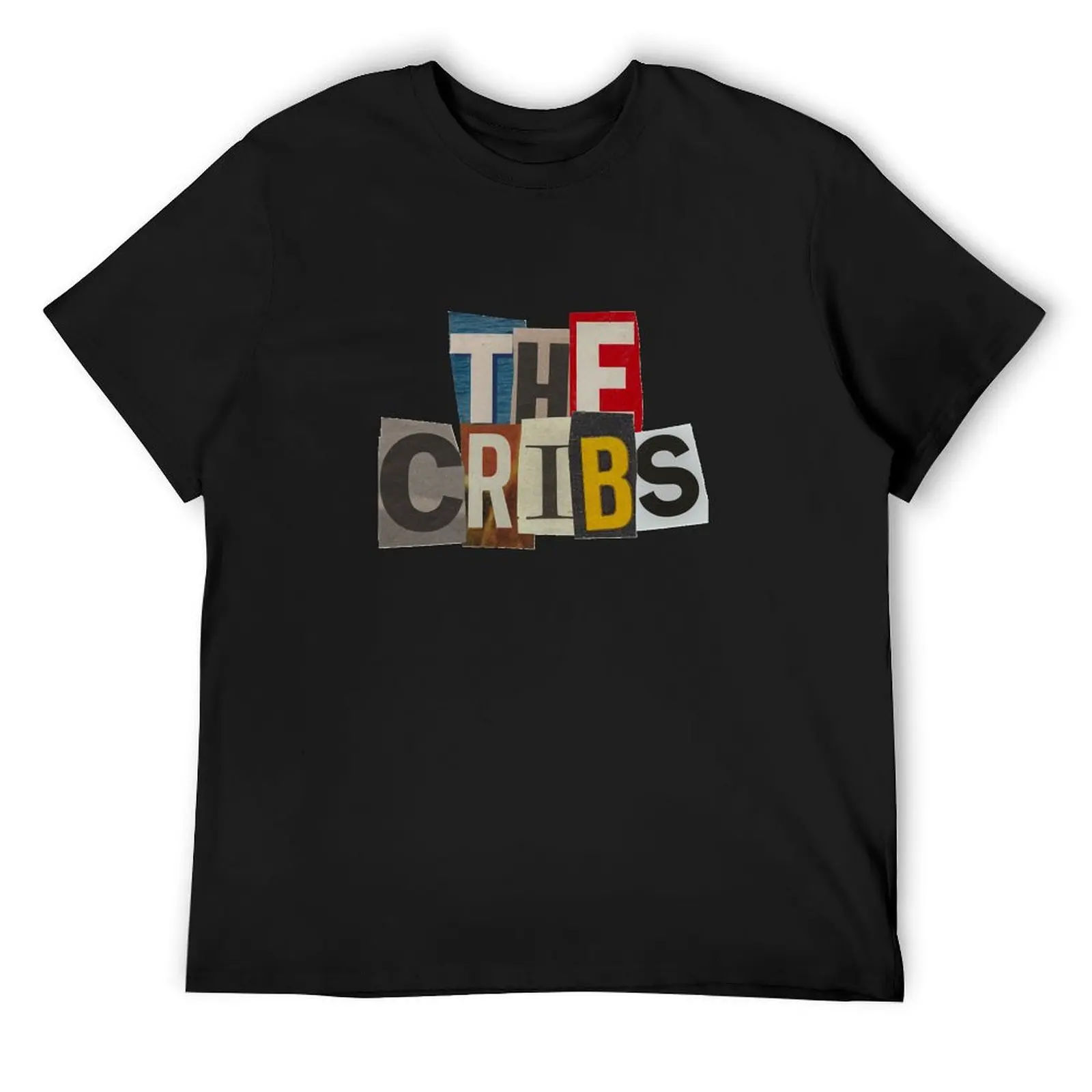 The Cribs, RansomNote T-Shirt plain oversized graphic tee boys animal print tee shirts for men