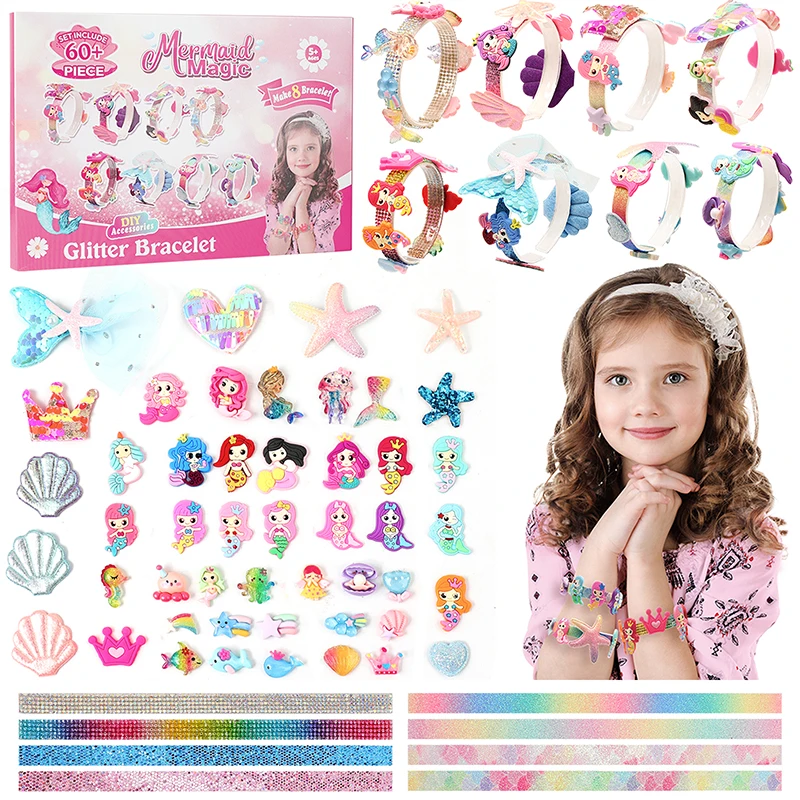 Fazendo kits de ferramentas de pulseira para meninas de 5 a 12 anos - Criando brinquedos artesanais para presentes de aniversário - Prêmios de sala de aula, atividades de festa