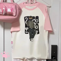 Creepypasta t shirt women athleisure casual wear comic t shirt girl 2000s y2k clothes
