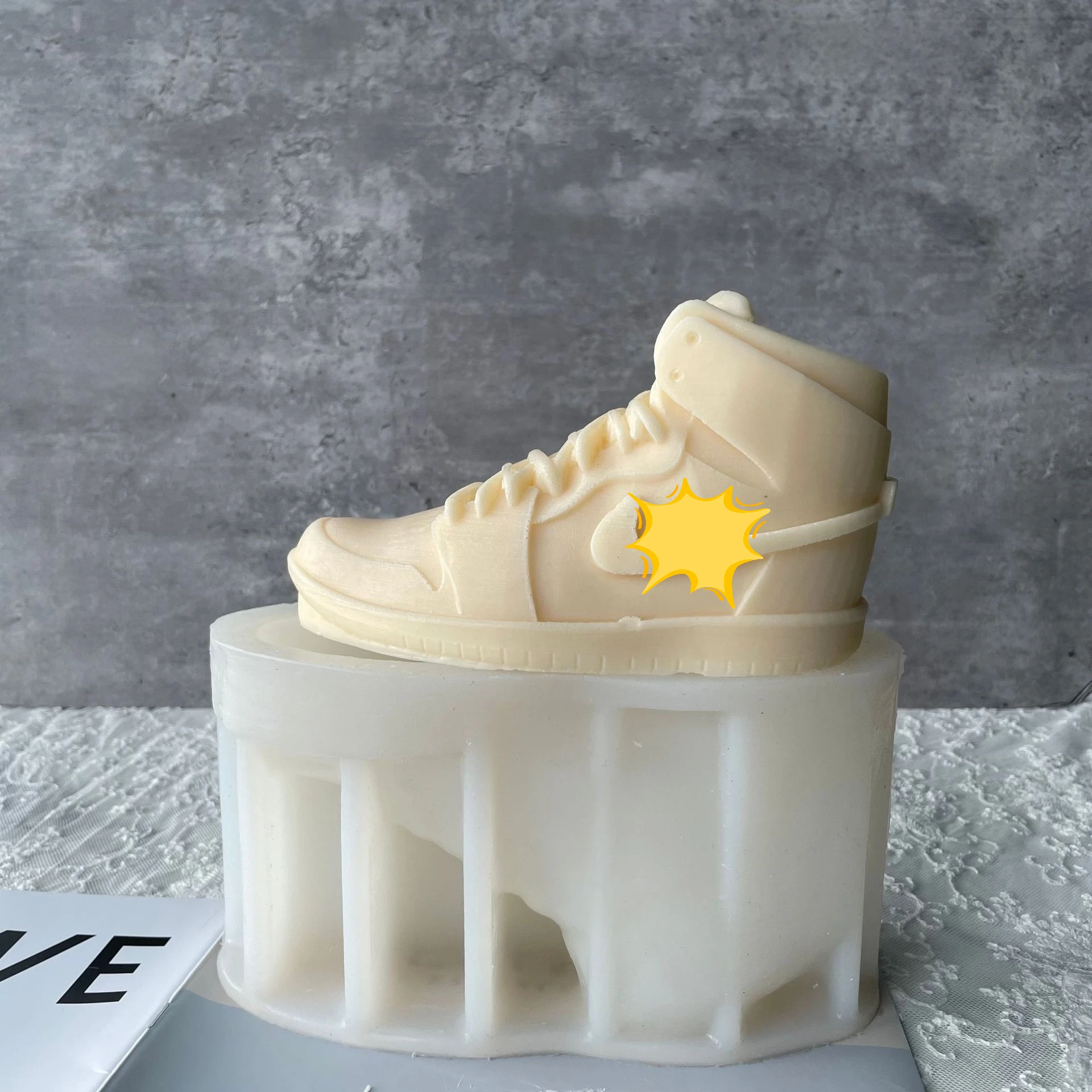 3D Adult Model Shoe Shape Resin Mould boyfriend gift  Silicone Mold Candle Making Supplies Soap Making Products Silicone Mould