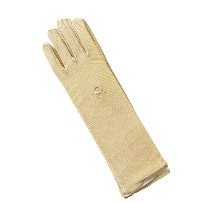 Guantes elásticos para manos, mangas protectoras para guantes elásticos para árabe