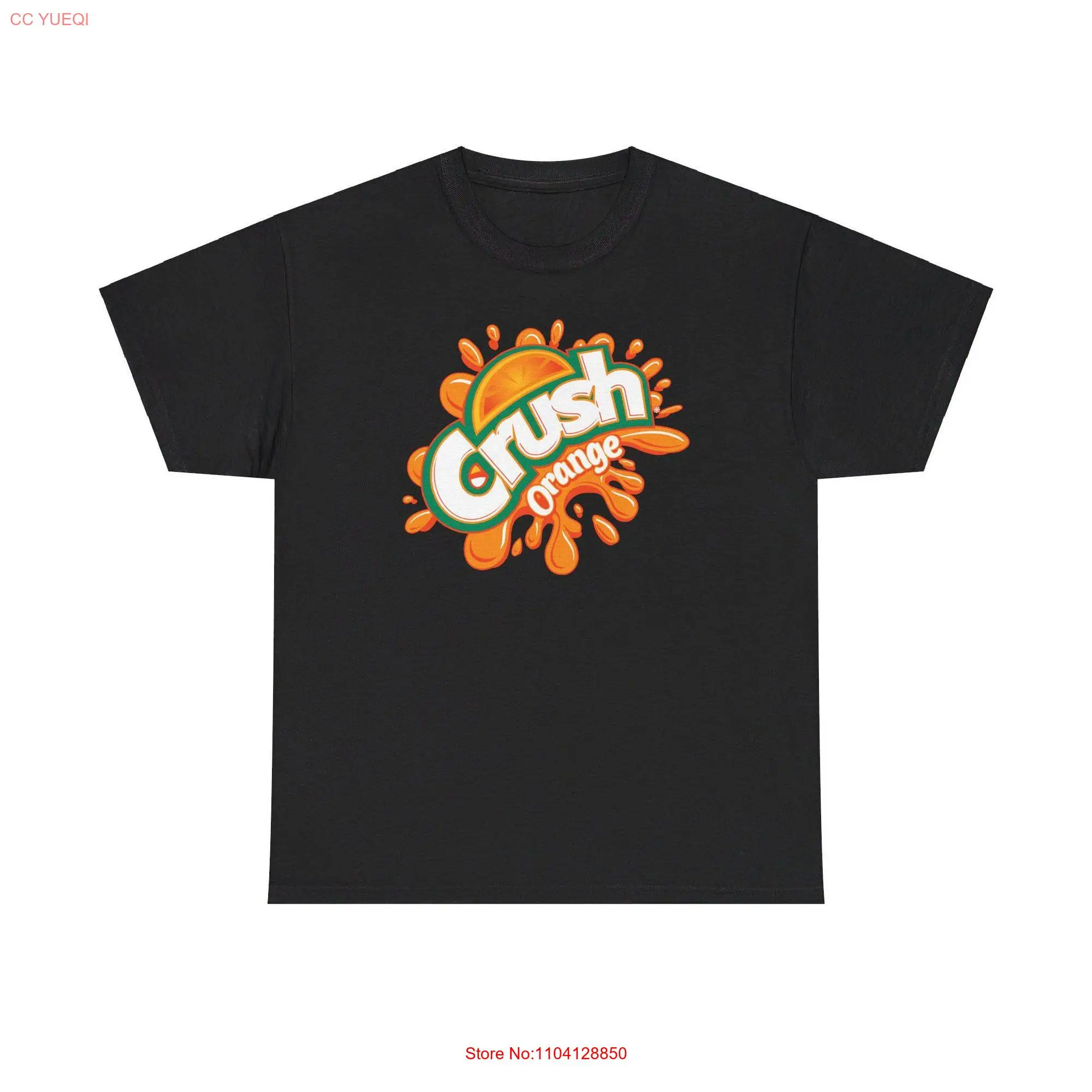 Crush Orange Soda T Shirt long or short sleeves