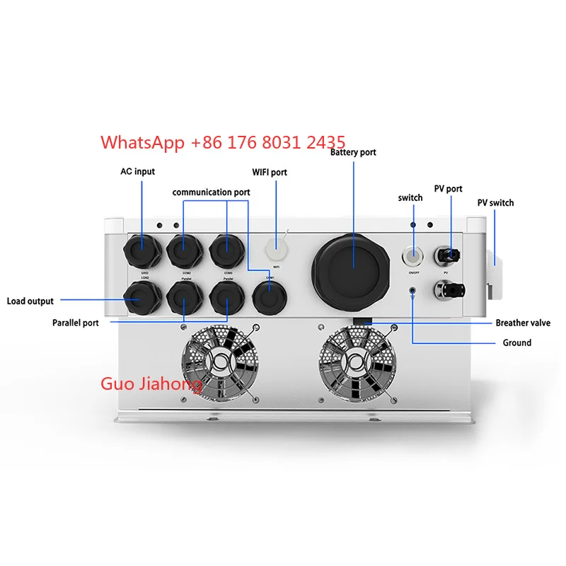 

Ca8IN1H6K IP65 Upgrade System Solar Inverter Hybrid Solar Inverter Without Battery for Home Series