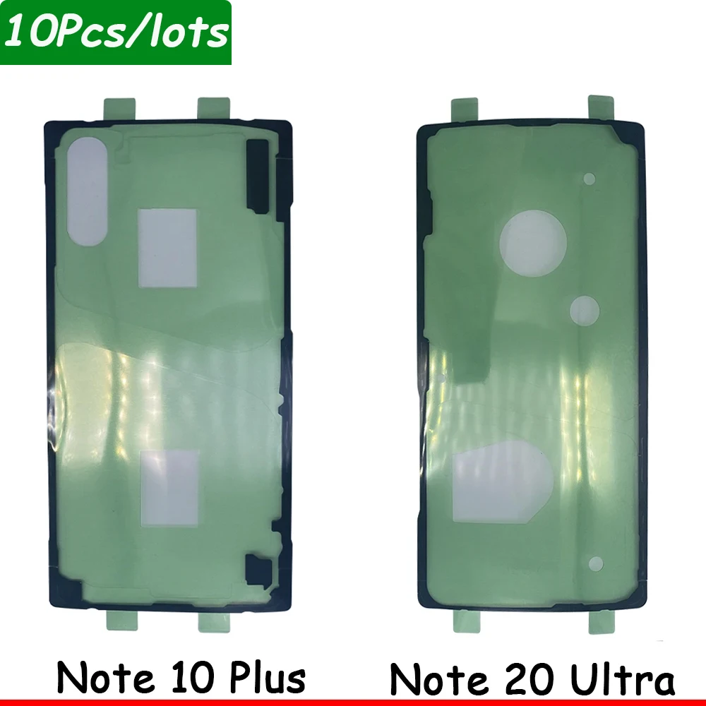 10-unidades-adesivo-para-tampa-traseira-da-bateria-fita-a-prova-d'agua-para-samsung-note-20-ultra-note-10-plus-note-8-9-7-lite