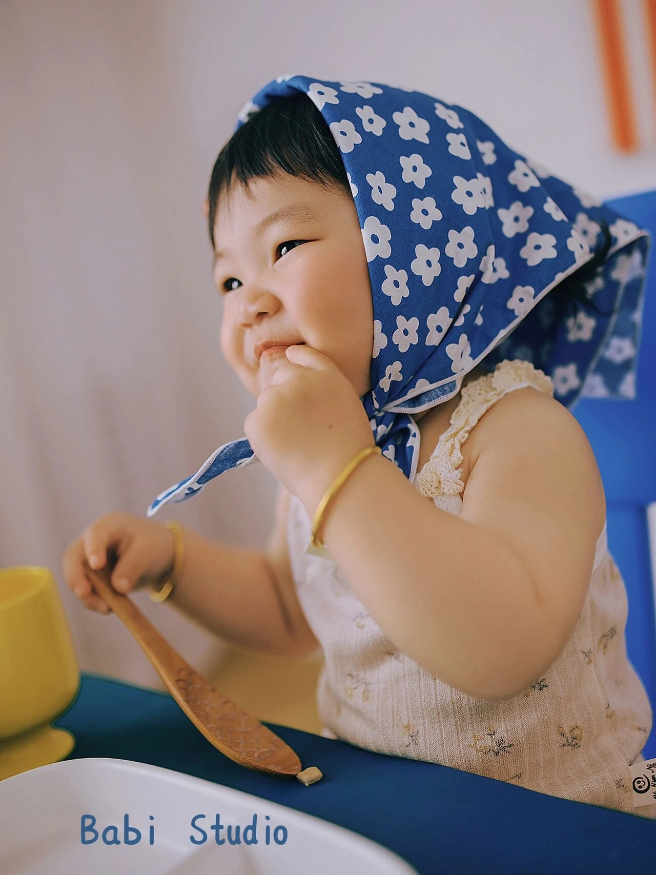 Ropa de fotografía para niños, ropa de comida seca para bebés, fotos anuales de cien días