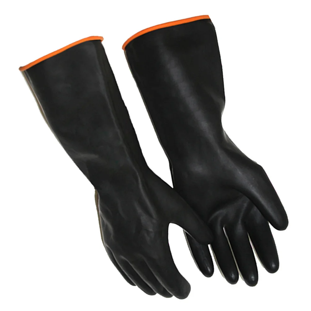 Acid Resistant Gloves Rubber Industrial Mechanical Maintenance Wear-Resistant Agriculture Anti-skid