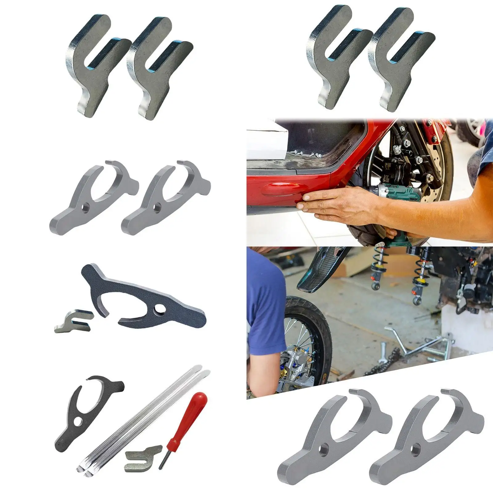 

Набор зажимов для шины для замены и обслуживания шин мотоцикла