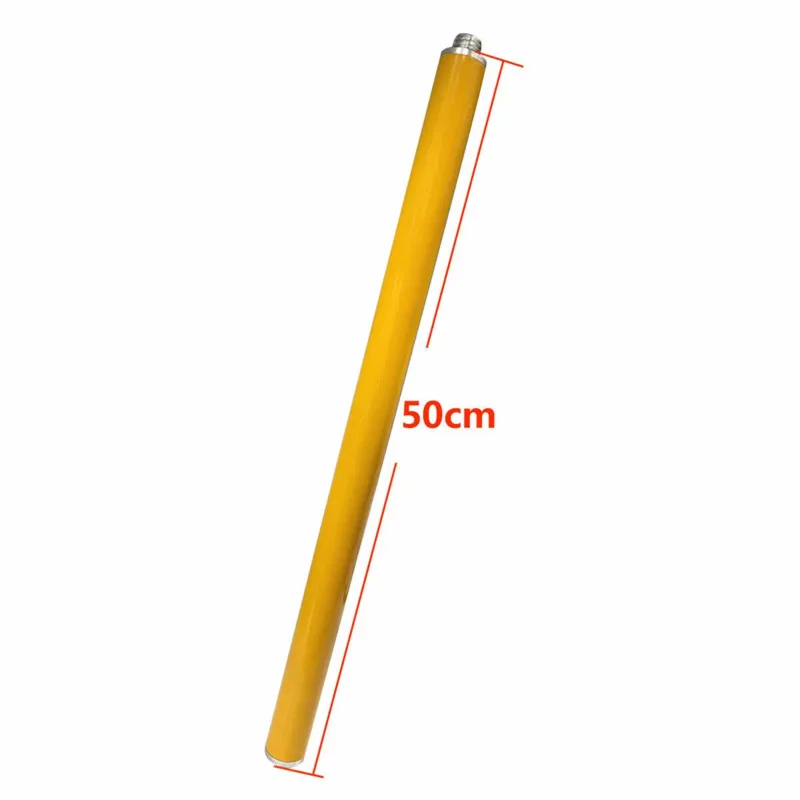 New Yellow 50cm Prism GPS Extend Pole Surveying 5/8x11 Thread