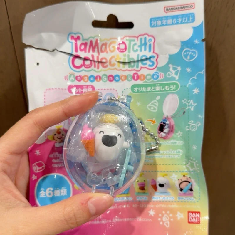 

Новый оригинальный Bandai Tamagotchi V3, очаровательный брелок «Ангел, дядя», стильная модная слепая сумка, слепая коробка, коллекционные игрушки, подарочный запас