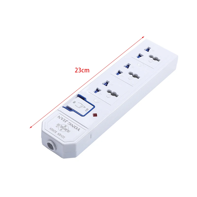 Multiple AC Electrical Rewireable Power Strip 3 4 5 6 Outlets US US/UK/CN Outlets Extension Socket Cord Cable 10A 250V 2000W