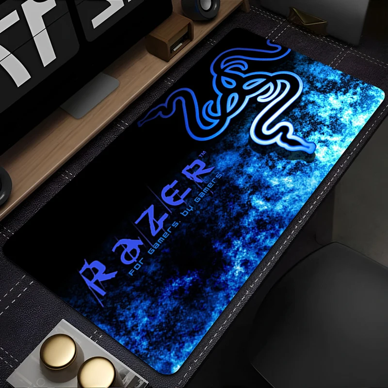 

Luxury Razer Mouse Pad Fashion Brand Anti-slip Desk Mat Rubber Gaming Mats Anime Pad Soft Extended Pad PC Accessories Mousepad