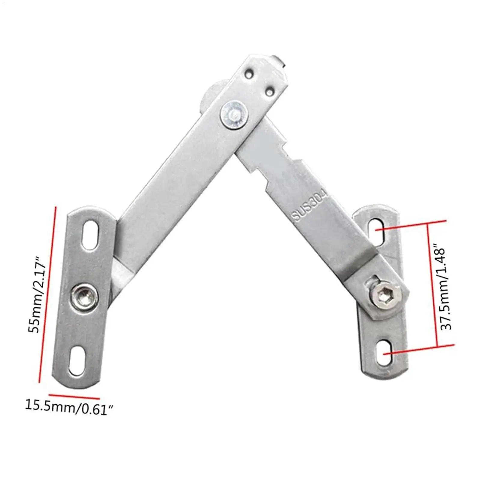 بابية نافذة قفل نافذة أقفال أمان الطفل مقيد الحرس سدادة الفولاذ المقاوم للصدأ الأمن للمنزل RV فناء المنزل #6