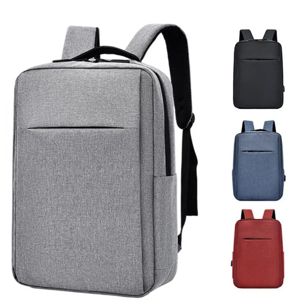 Laptop Backpack External USB Charging Wider Shoulder Multi Pockets Carrying Notebook Laptop USB Backpack School Bag for Business