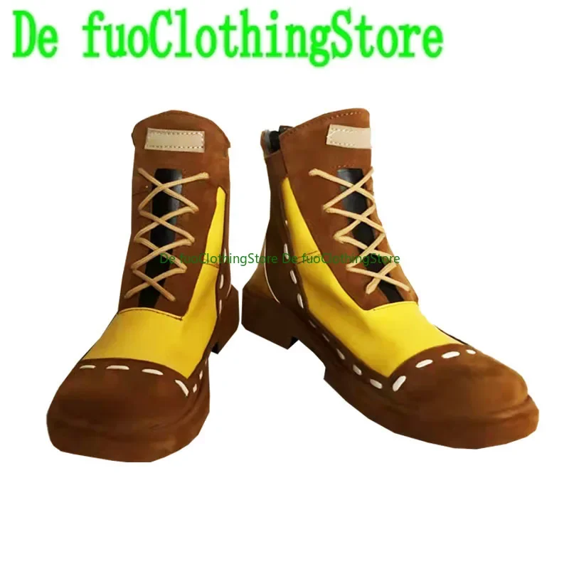 Don Quixote Cosplay Schoenen Cosplay Game Limbus Company Prop Halloween Carnaval Mannen Vrouwen Laarzen PU Rollenspel Kostuums Accessoires