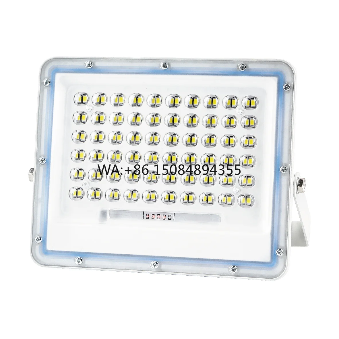 BOPU 100w Solar Powered LED Flood Lights Outdoor High Lumen 100lm/w ABS Light Control
