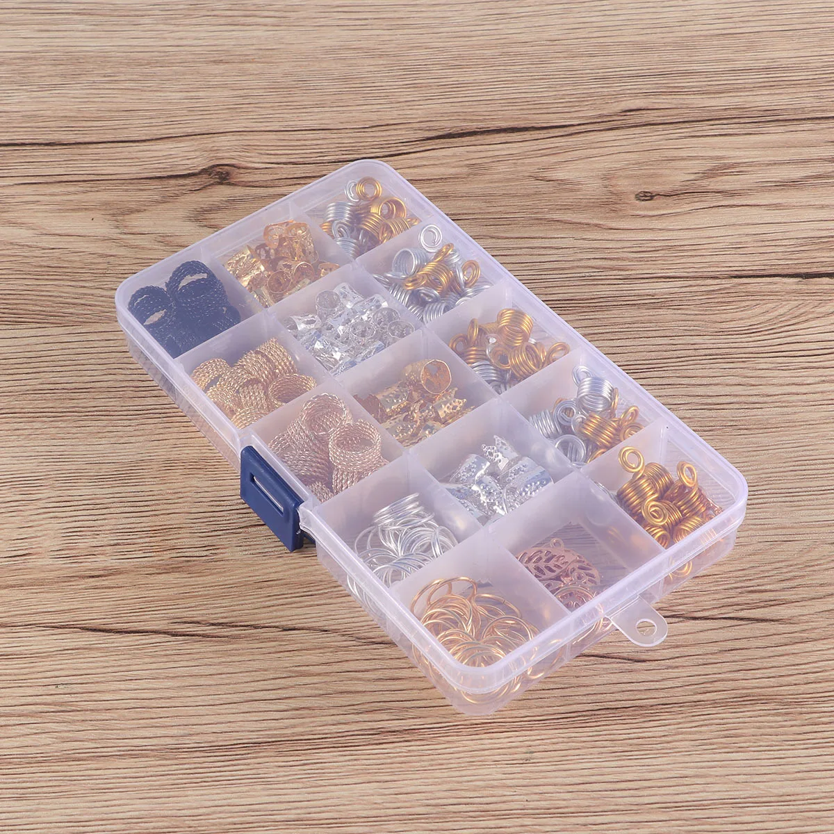 

Adjustable Hair Coil For Dreadlocks Aluminum Braiding Beads No Rust Fade Resistant Braid Rings Tool Hair Styling