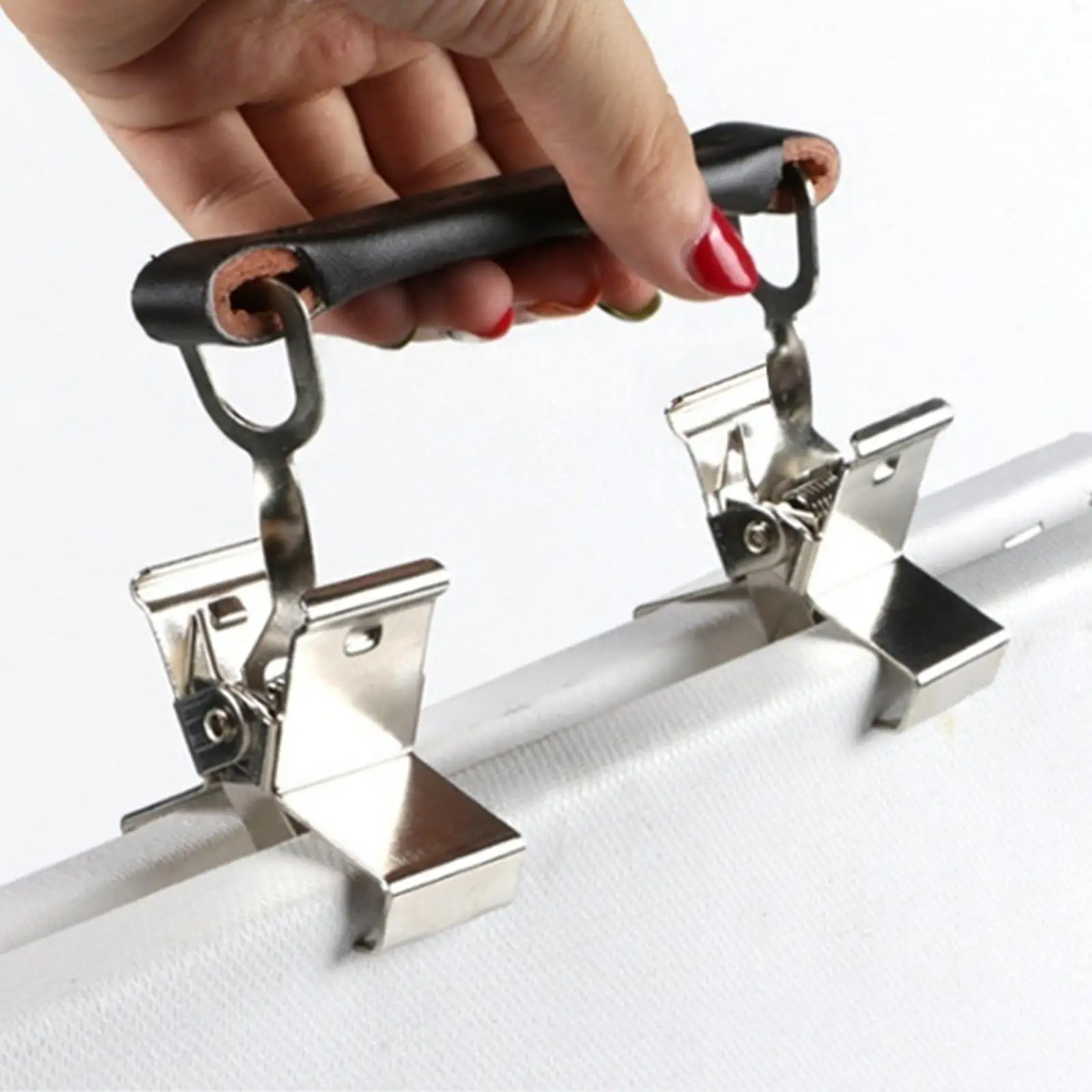 

Wet Canvas Clip Portable Lightweight Oil Painting Frame Divider Clamp for Studio Sketching Artists Outdoor Indoor Classroom