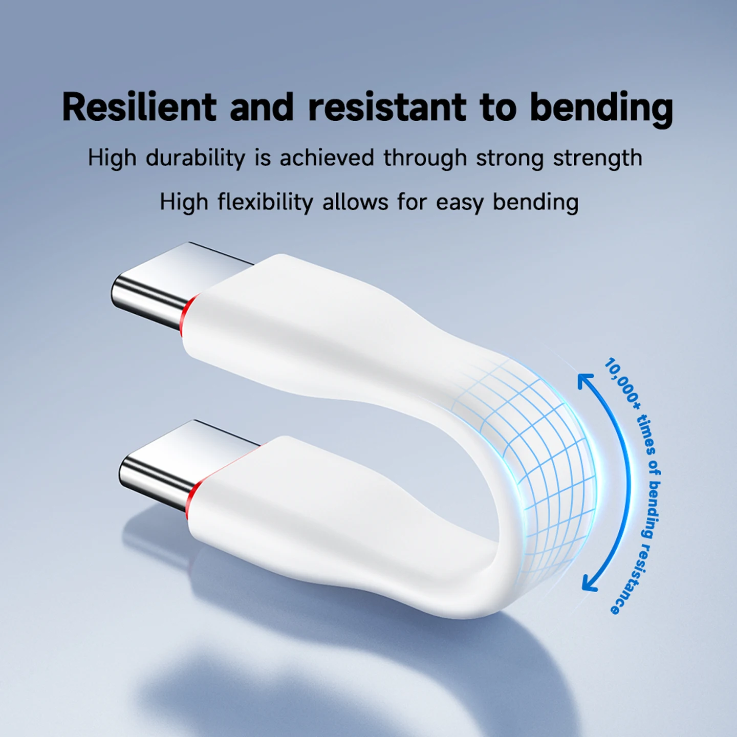 Cabo de dados Auiu tipo C, função completa USB4, cabo plano curto para carregamento rápido de telefones celulares, transmissão de dados de 40 Gbps, PD 24