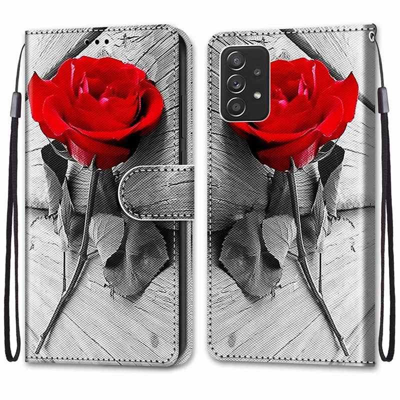 For Galaxy A13 Case For Samsung Galaxy A13 SM-A135F Cover Wallet Card Slots Phone Case Etui Samsung A 13 5G SM-A136U A137 Cases