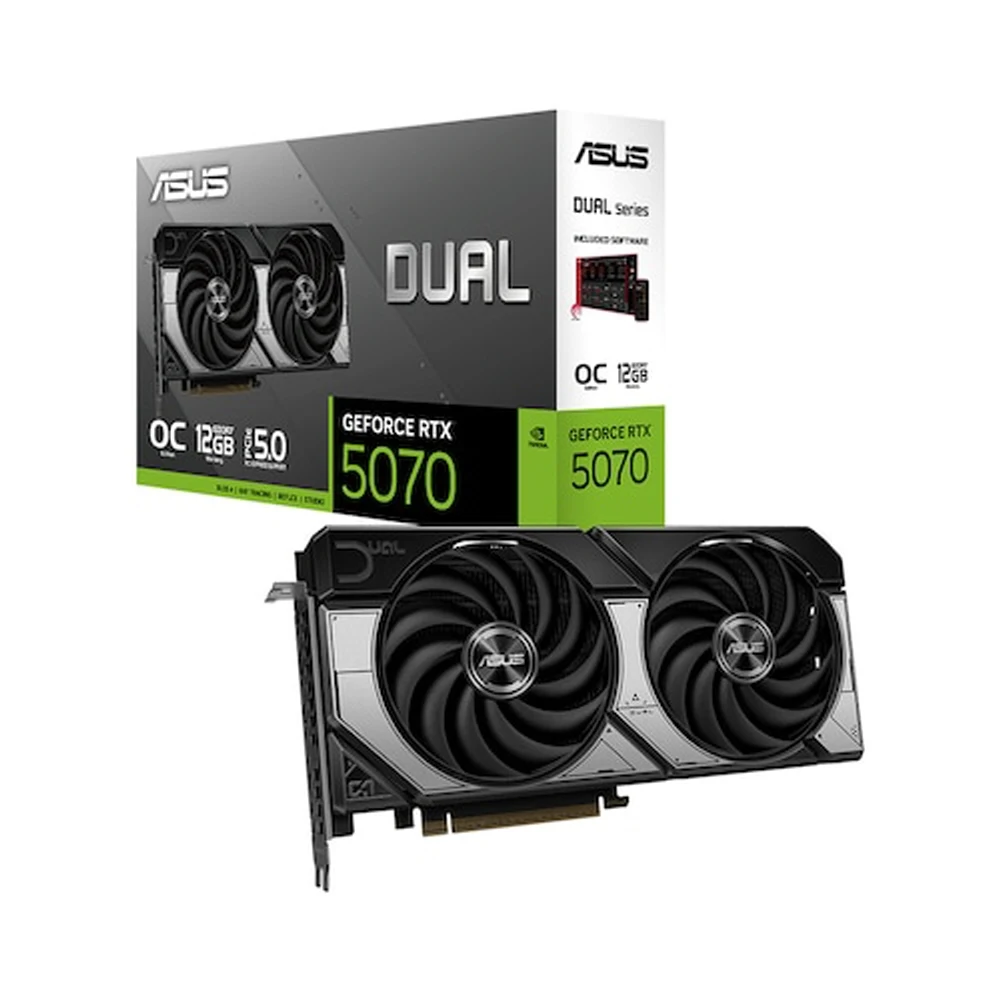 [مراجعة الصور 1] Asus Dual Geforce Rtx 5070 Oc D7 12Gb Intek & Company [الشحن المحلي، المنتج الأصلي]