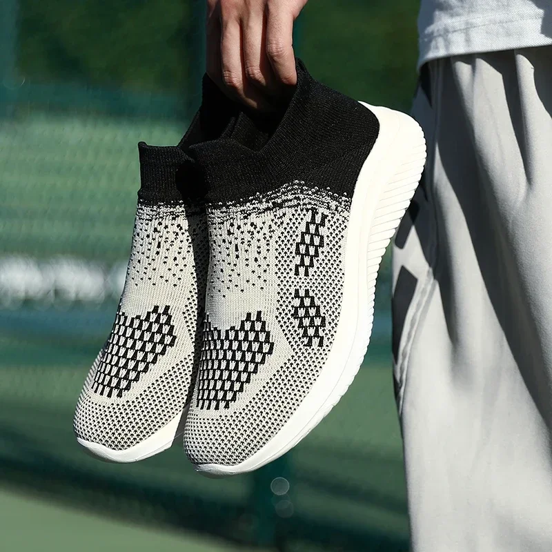 Mens Lightweight Athletic Running Walking Gym Shoes Casual Sports Shoes Fashion Sneakers Walking Shoes image 3