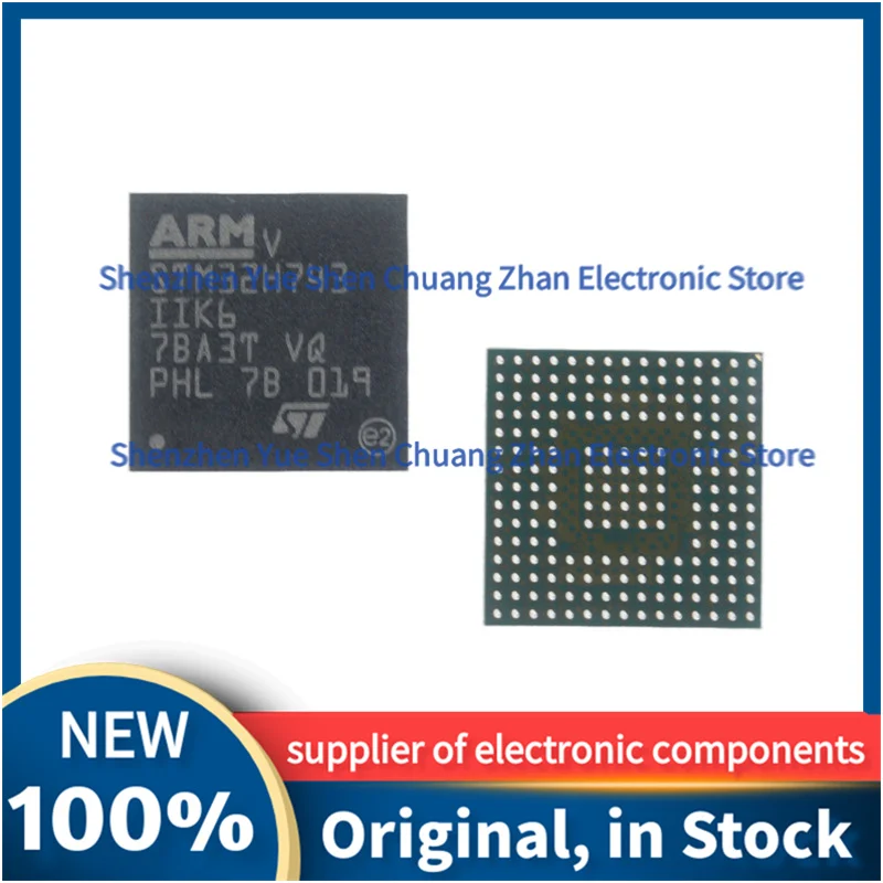 

STM32H725IGK6 STM32H730IBK6Q STM32H743IIK6 STM32H745IIK6 STM32H750IBK6 BGA-176