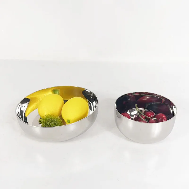 

Stainless Steel Bowls, Tableware, Snacks, Candy Bowls, Triangular Arc-shaped Artistic Fruit Plates, Household Storage Trays