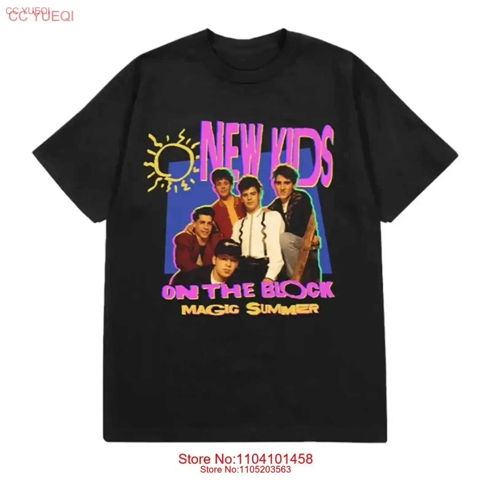 

Kids On The Block NKOTB Magic Summer Tour 2024 Event T shirt For Fan 86913 vintage Washed Stylish designer clothes Unisex