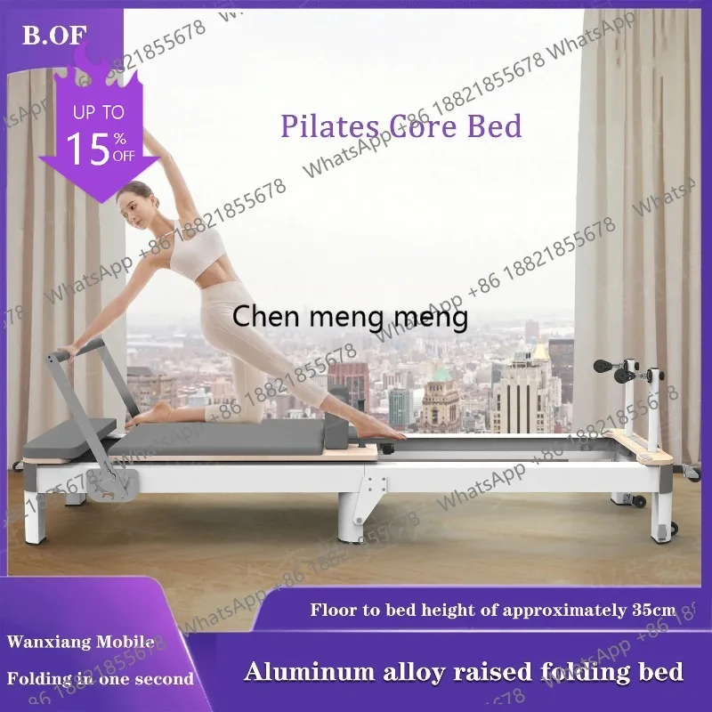 A49 Reformer pilates machine Pilates bed fitness equipment multifunctional Exercise Women Workout Bodybuliding Gym Home Yoga Stu