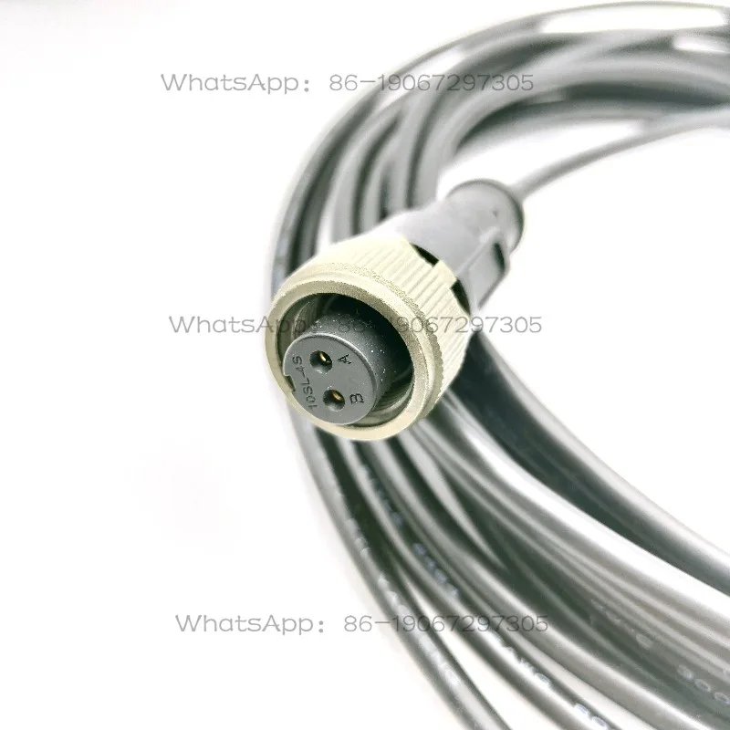 PCB sensor special wiring vibration acceleration with shielded cable wire 2-PIN-MIL-C5015