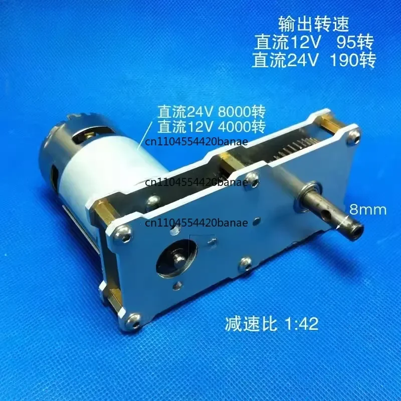 for 775 Motor Metal Gearbox Hand Crank Generator DIY Kit Acceleration Deceleration Transmission Small Production Toy