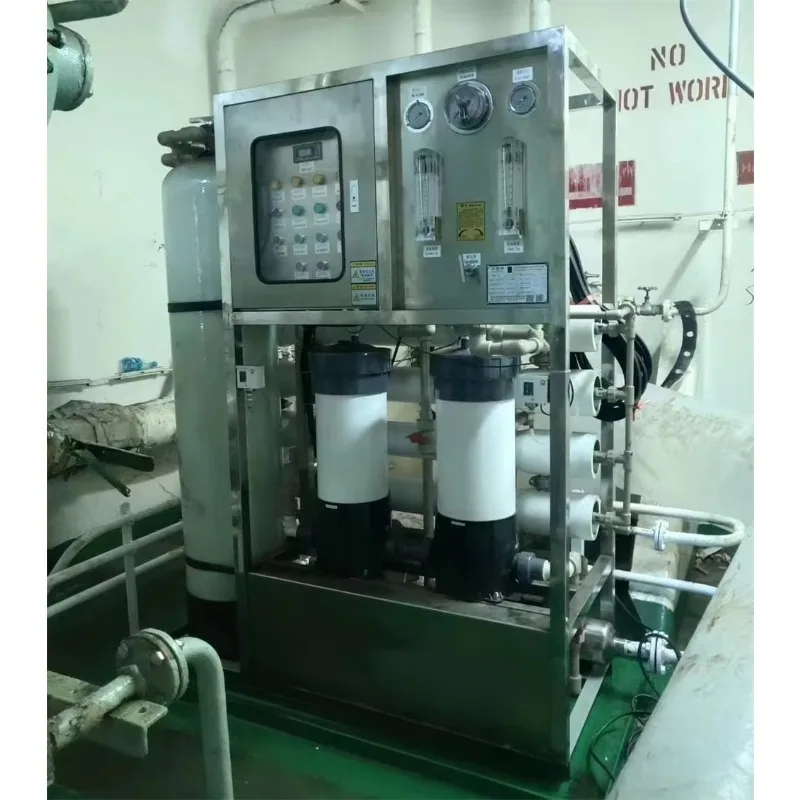 Automatic Seawater Well Water Desalination System Water Purification Machine Salt Water Reverse Osmosis Machine for Irrigation