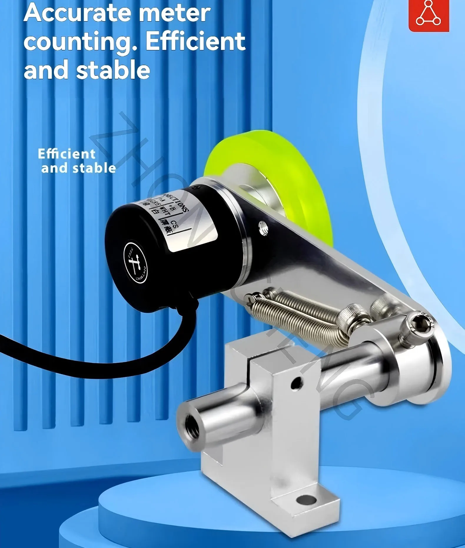 Installation of spring brackets,roller-type length measuring device,length measuring device accessories,encoder mounting bracket